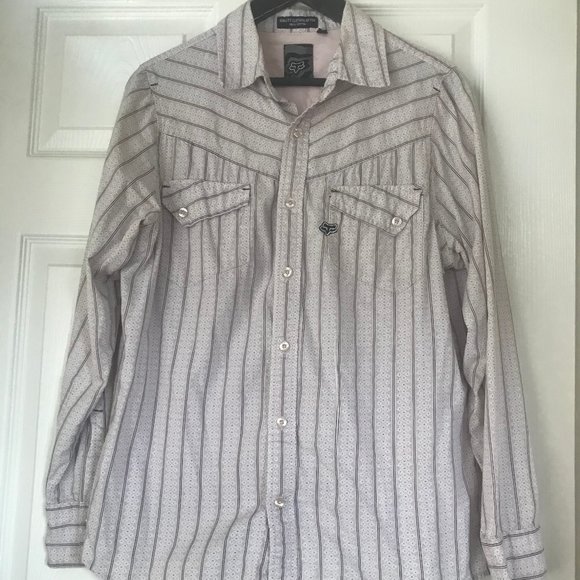 FOX Pink button down - Picture 1 of 3